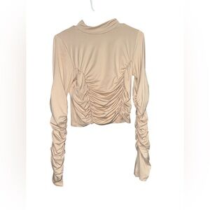 Fashion Nova both (L) tan/khaki and baby blue.